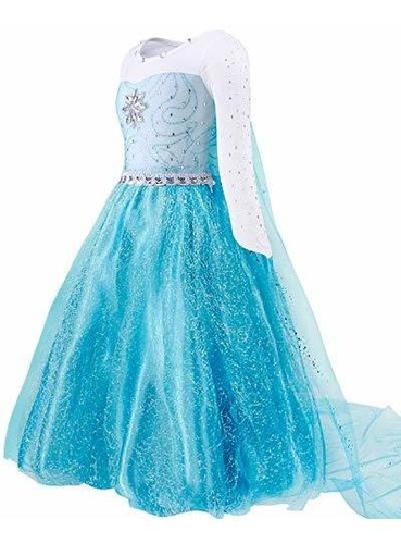 Henzworld Vestidos Para Niñas Reina Princesa Disfraz Capas F