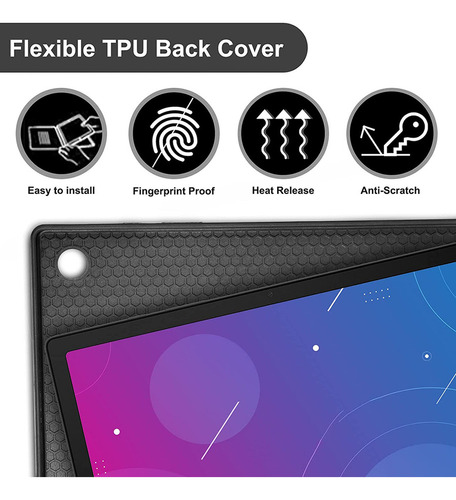 Teclado Con Funda Protectora Lite 2022/p613/p619 Con