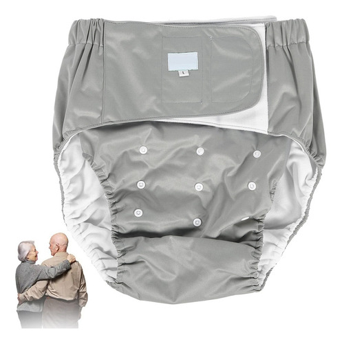 Pañal Adulto Ajustable Lavable Pañales Para Ancianos Reutili