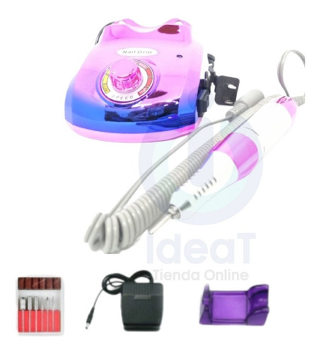 Kit Pulidor De Uñas Acrílicas Eléctrico Profesional Manicure