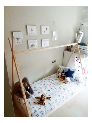 Cama Tipi Montessori Para Niños