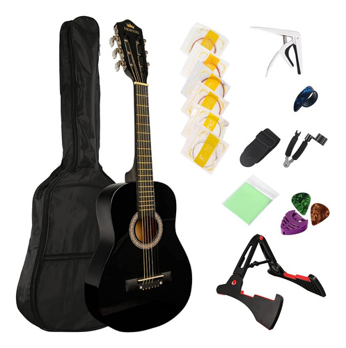 ~? Besyou Guitarra Para Principiantes 38  All Wood Acoustic 