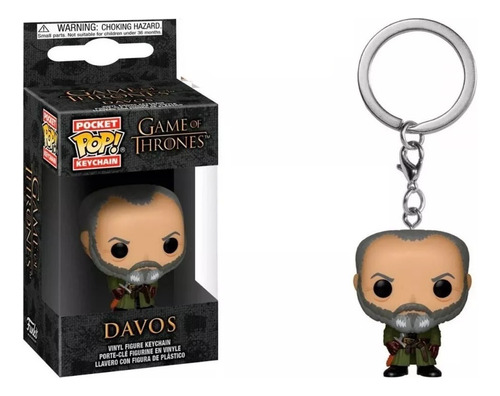 Llavero De Davos / Game Of Thrones - Incluye Caja Funko
