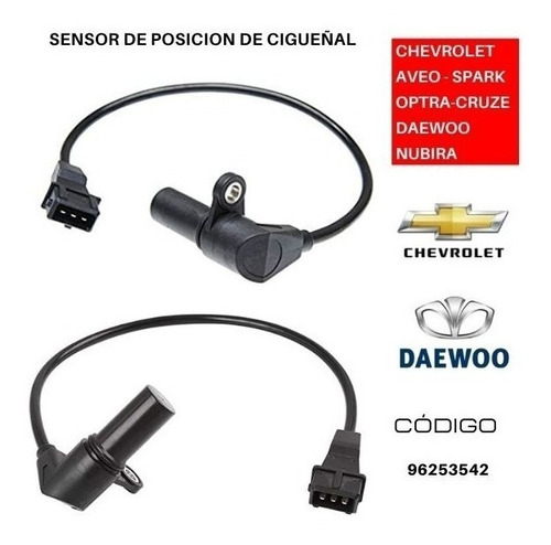 Sensor Posicion De Cigüeñal Chevrolet Nubira 1.4l 2005-2011