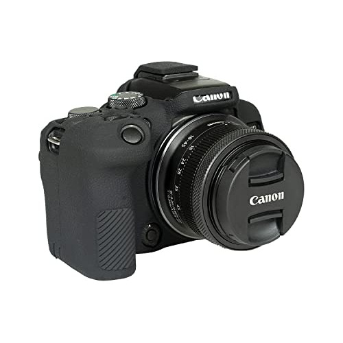 Stseetop Canon R10 - Funda Protectora De Goma De Silicona Pa