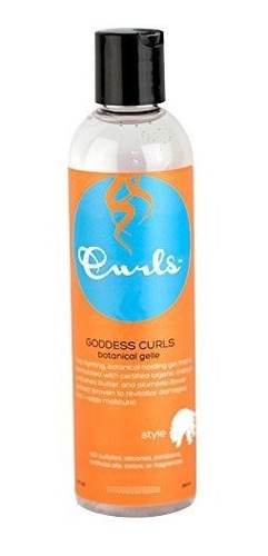 Curls Hair Gel Goddess Glaze Curl Gel, 8 Onzas