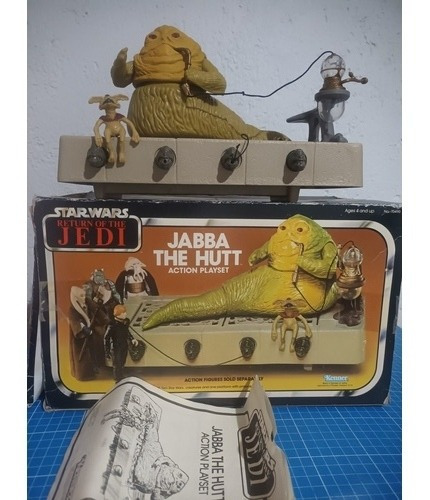 Jabba The Hutt Star Wars Vintage 80's Regreso Jedi