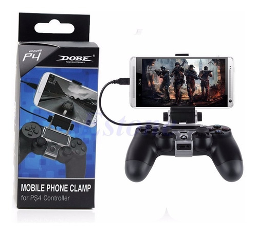 Abrazadera De Mando Ps4 A Celular Para Videojuegos