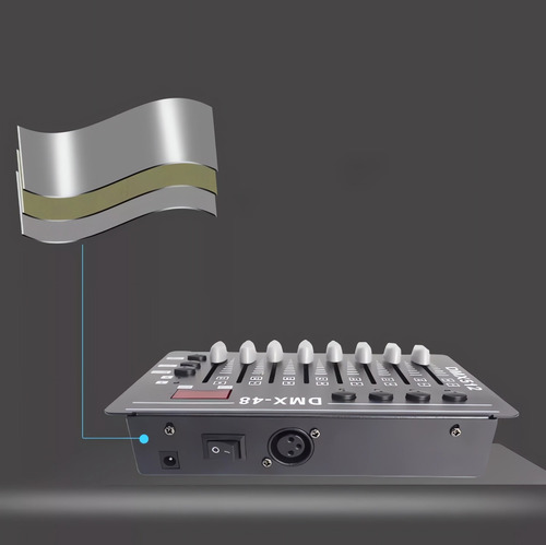 Controlador Dmx 12 Canales Luces Dj Consola -48