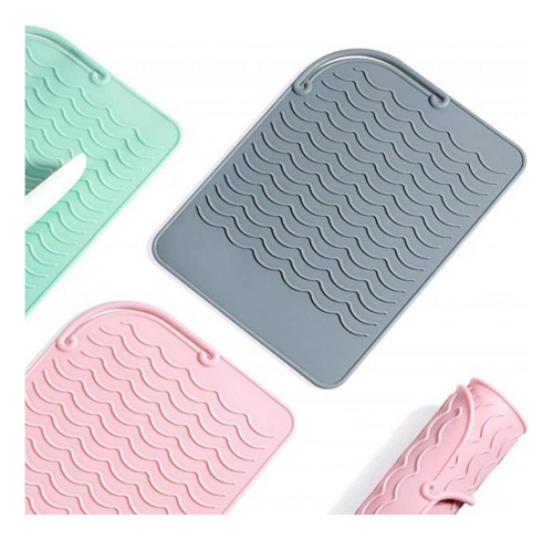 3 Alfombrilla Resistente Al Calor Para Planchas, Rizadores Y