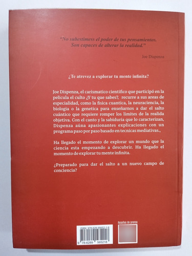 Deja De Ser Tú / Joe Dispenza