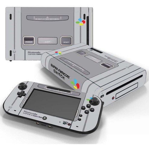 Skin Nintendo Wii U Vinilo Personalizado A Eleccion #019-024