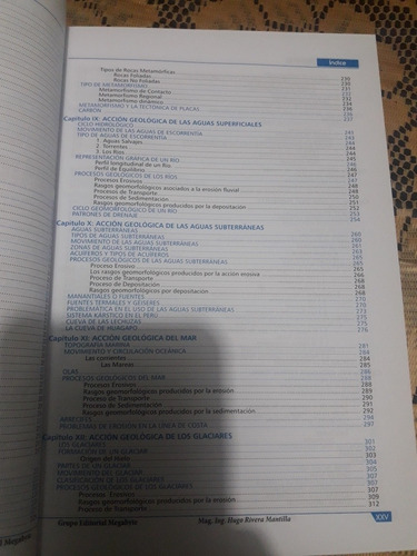 Imagen 6 de 10 de Libro De Geologia General Rivera Mantilla