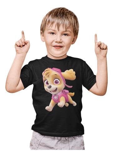 Playera Paw Patrol Skye Patrulla Canina Niño