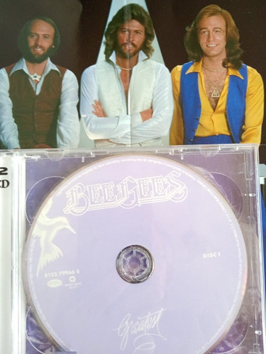 Álbum Música Cd Original Grupo Bee Gees Greatest Doble Disco