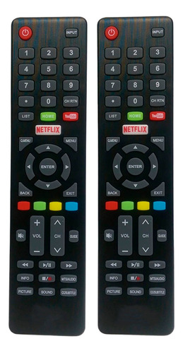 Control Remoto Compatible Para Tv Miray Smart Led