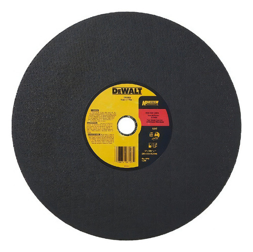 Disco Dewalt Dw8004 Corte Metal Para Sierra Ingletadora 14in Color Negro