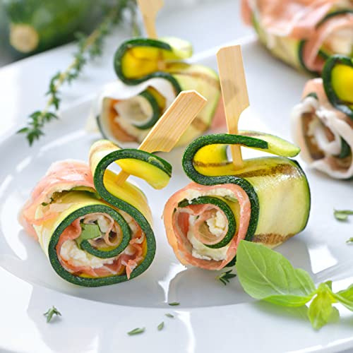 200 Pcs De Brochetas De Bambú Aperitivos, Palillos De ...