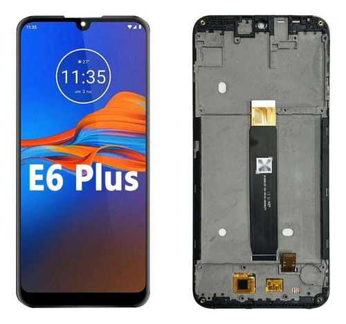 Q Pantalla Lcd Con Marco Para Motorola Moto E6 Plus Xt2025