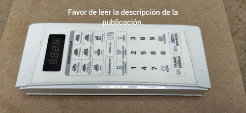 Teclado Completo Para Horno De Microondas Daewoo Ms-1145k (Usado)