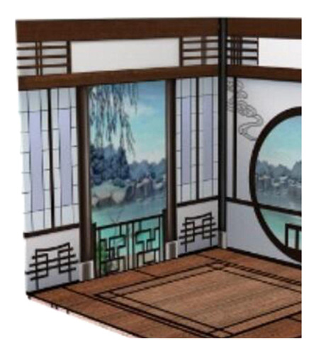 Fondo De Modelo De Escena De Fondo Para Habitación China
