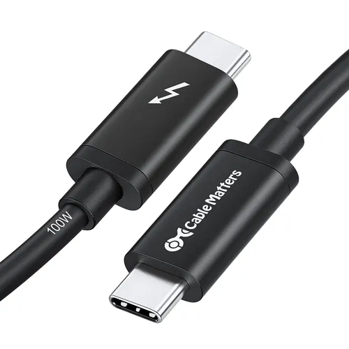 Cable Thunderbolt 3 Matters Usb C De 20 Gbps, 2 M, Color Neg