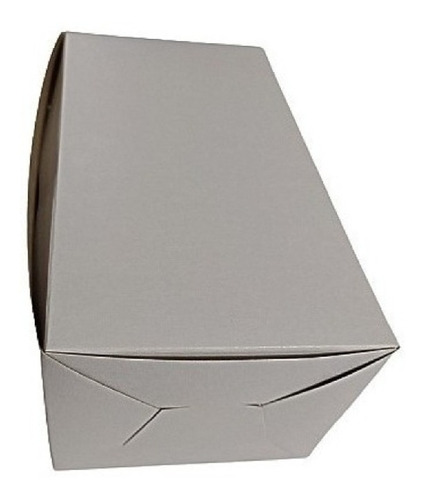 Caja Blanca Grande Brazo Tronco Tortas 30x15x10 X 5 Unidades