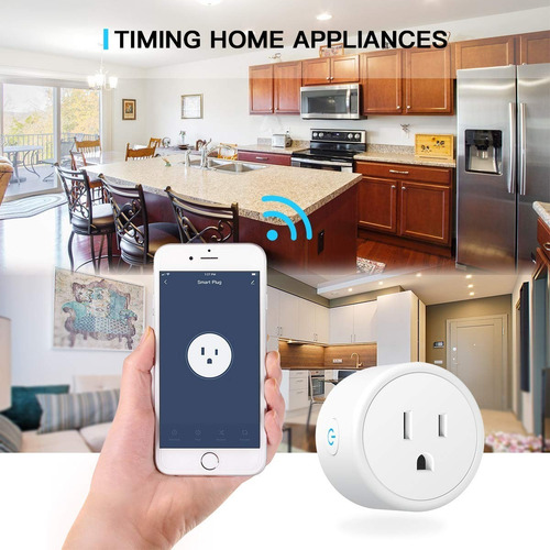 Enchufe Inteligente Wifi Smart Plug Alexa Home Socket