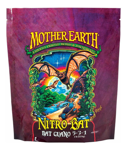 Mother Earth Hgc733955 Nitro Bat Guano 5-3-1 Fertilizante Pa