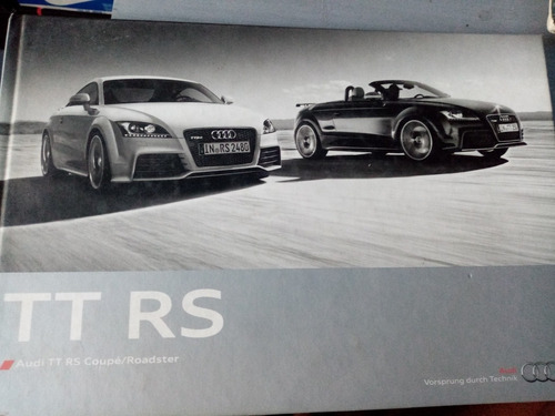 Catálogo De Agencia Audi Tt Rs Coupe/roadster 2010 