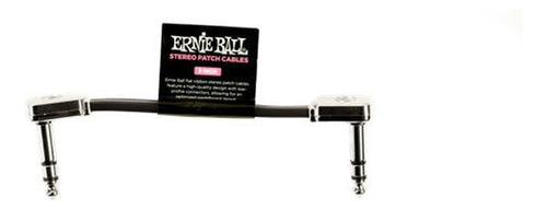 Cable De Plug 6.3mm Macho/macho De Parcheo Ernie Ball 0.6096