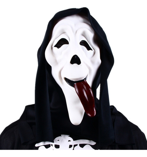 Máscara De Halloween De La Película De Terror Ghost Face Scr