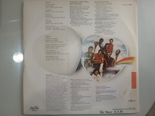 Lp Kool & The Gang In The Heart 1984 Excelente (Usado)