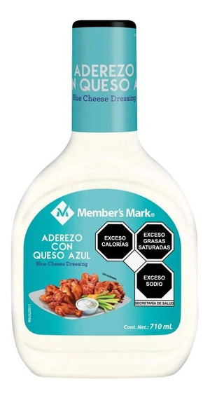 Aderezo Con Queso Azul Member's Mark® 710ml Para Alitas, Etc | MercadoLibre