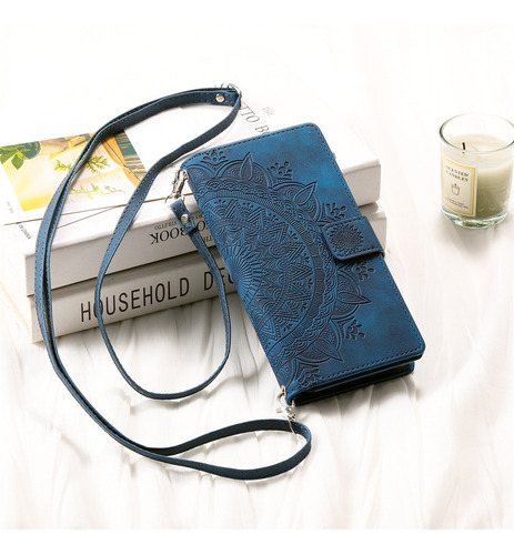 Funda Tipo Cartera Con Cremallera For Motorola G82 G72 G62