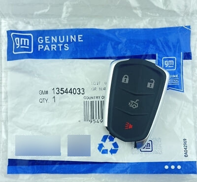 New Oem Cadillac Ats, Cts, Xts Remote Key Fob Keyless En Eef