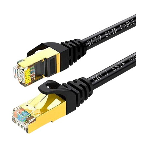 Cable De Red Rj45 Patch Cord Cat7 Sstp De 2mts 10gbps Netcom