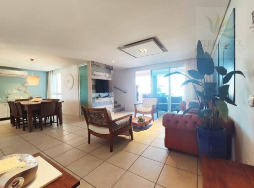 Cobertura Com 4 Dormitórios À Venda, 194 M² Por R$ 1.200.000,00 - Porto Das Dunas - Aquiraz/ce - Co0001