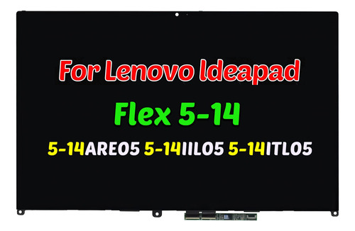 Pehdpvs Reemplazo Para Lenovo Ideapad Flex Serie Fullhd Ips