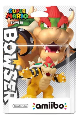 Super Mario Bros Bowser Amiibo Sellado Ade