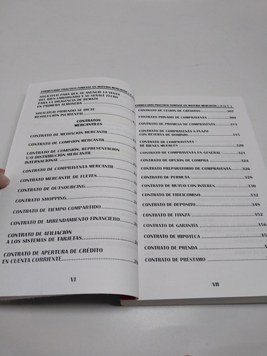 Formulario Práctico Forense En Materia Mercantil 4 En 1 (Usado)