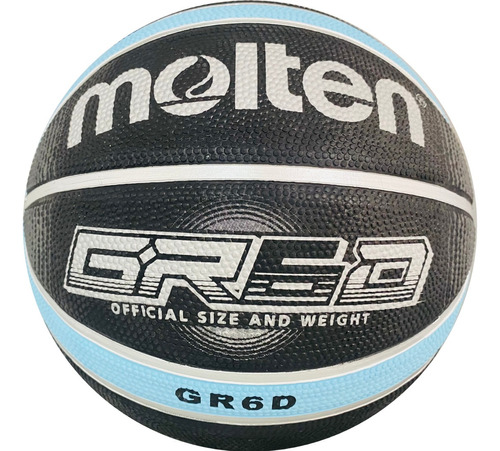 Balón De Baloncesto Molten Bgrx6 - 12 Paneles Caucho #6