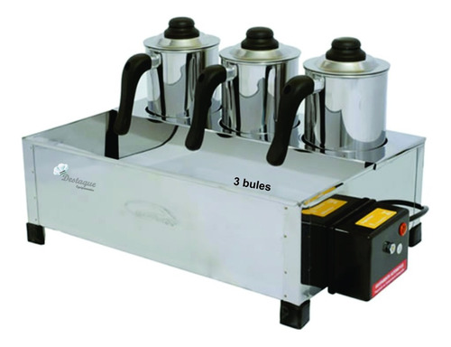 Esterilizador Automático 3 Bules Café Leite Inox Novo 220v