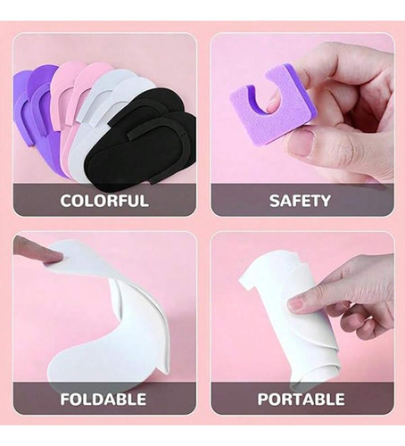 N Kit De 10 Pares De Pantuflas Y Separadores De Dedos