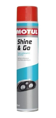 Silicone Spray Renovador Plástico Borracha Motul Shine & Go