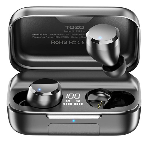 Tozo T12 Pro Auriculares Bluetooth Con Qualcomm Qcc3040 4 Mi