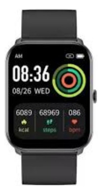 Smartwatch Reloj Inteligente Imilab W01 Negro Spo2 1.69