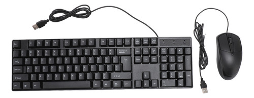 Juego Ergonómico De Teclado Y Ratón Usb Con Cable De 104 Tec