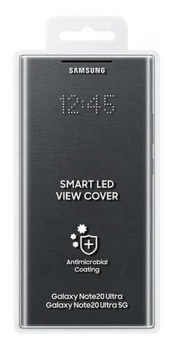 Case Funda Samsung Galaxy Note 20 Ultra Led View Flip Cover