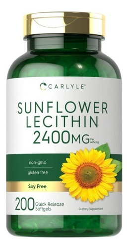 Lecitina De Girasol 2400 Mg